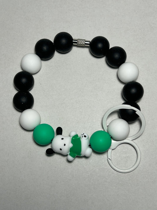 Pochaco Dog Premade Wristlet Keychain