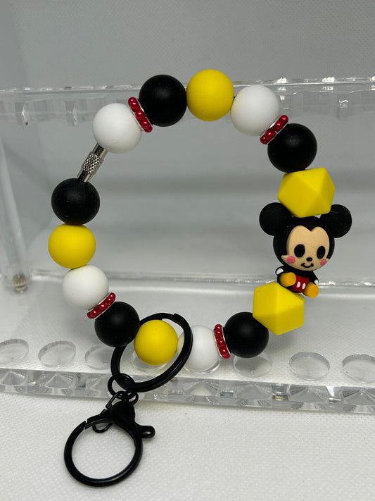 Mickey Mouse Wristlet Keychain