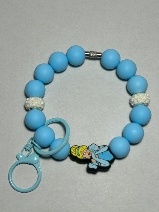 Cindy Princess Wristlet Keychain