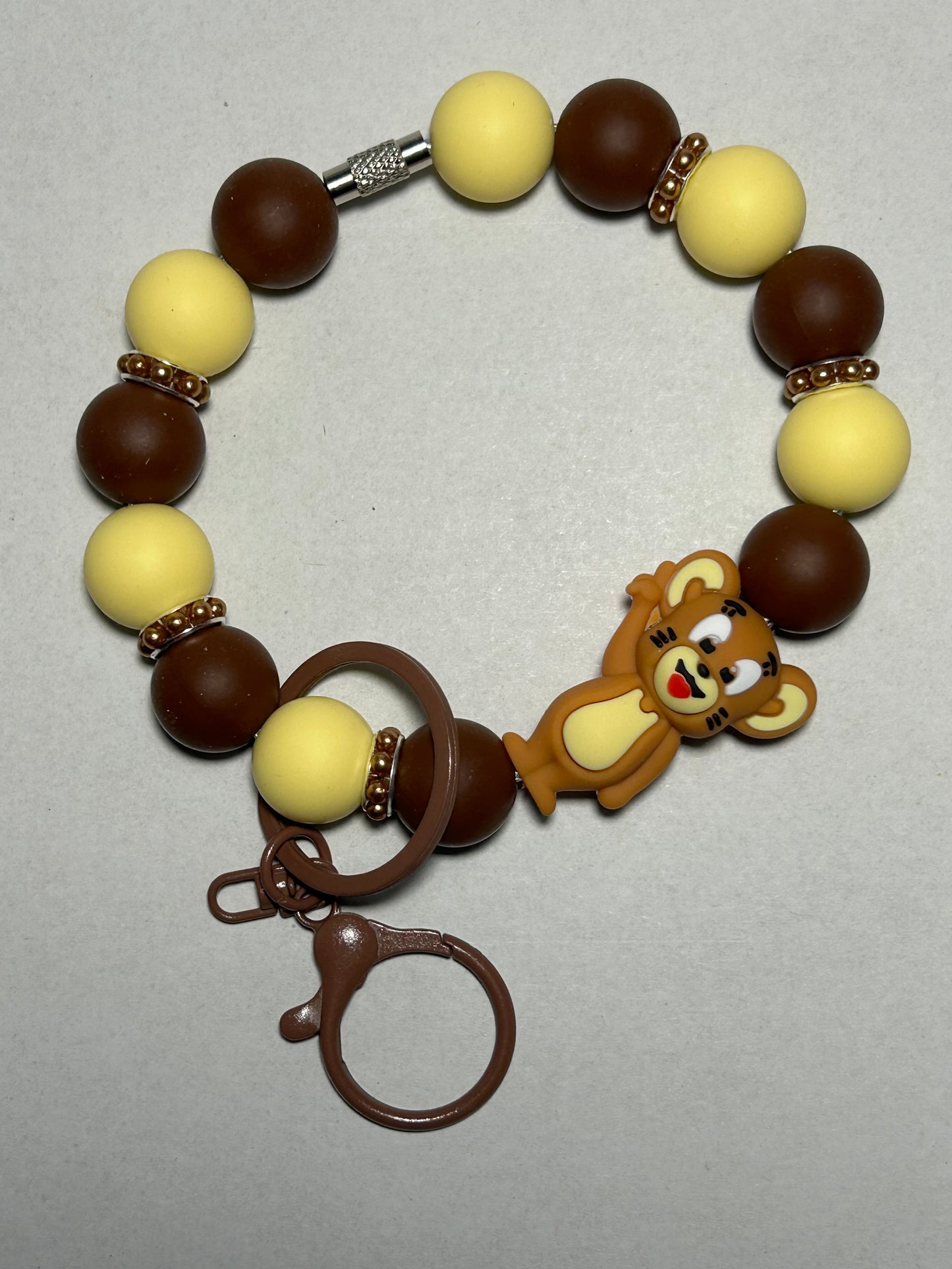 Jerry Mouse Wristlet Keychain
